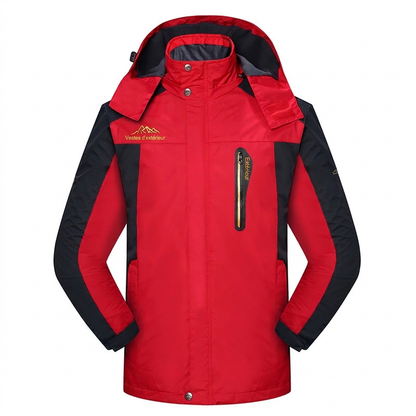 Veste de randonnée d'extérieur à une couche pour le printemps, imperméable et résistante à l'usure pour l'alpinisme