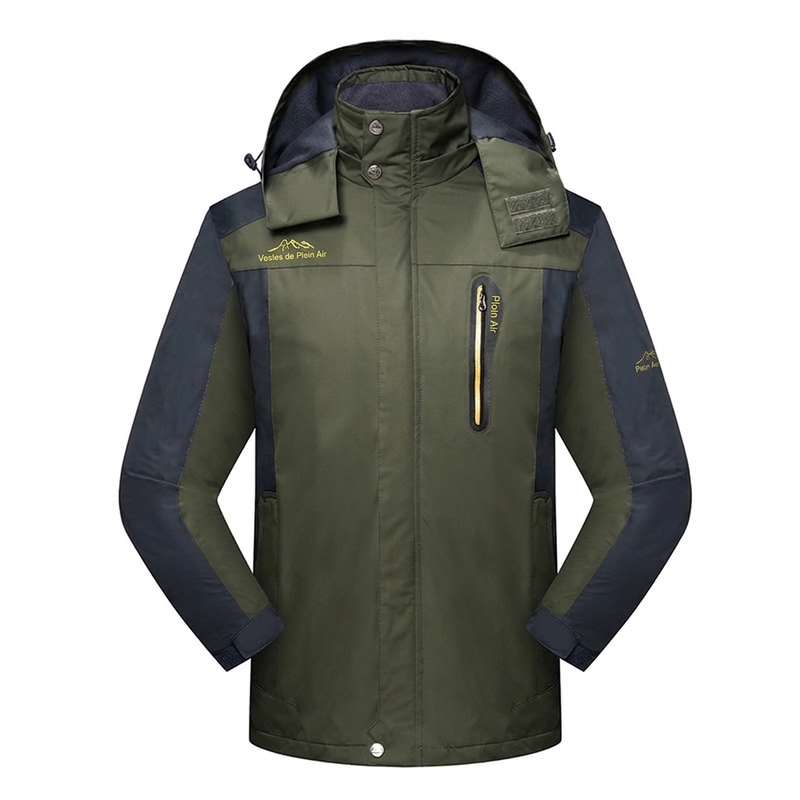 Veste de randonnée d'extérieur à une couche pour le printemps, imperméable et résistante à l'usure pour l'alpinisme
