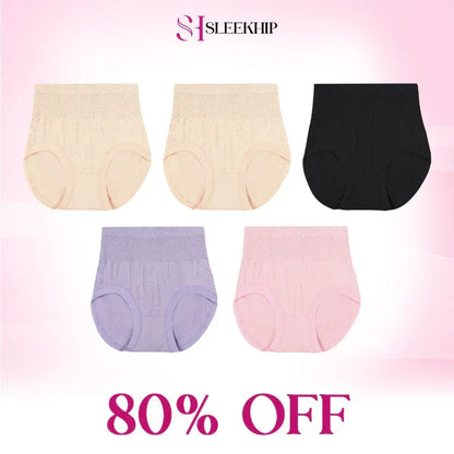 💞Culotte gainante à taille haute, anti-fuites, galbant les fesses