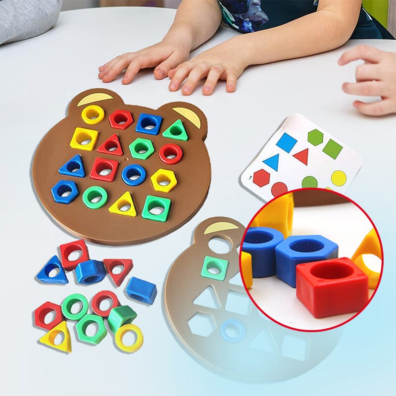 🔥50% de réduction🔥Jeu d'association de formes - Jouet éducatif