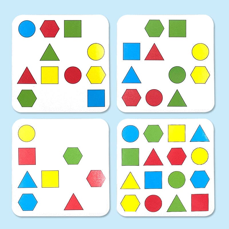 🔥50% de réduction🔥Jeu d'association de formes - Jouet éducatif