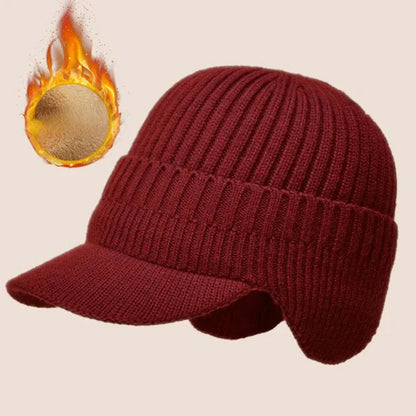 Chapeau tricoté de protection d'oreille élastique chaud☃️ Achetez-en 2, livraison gratuite🔥