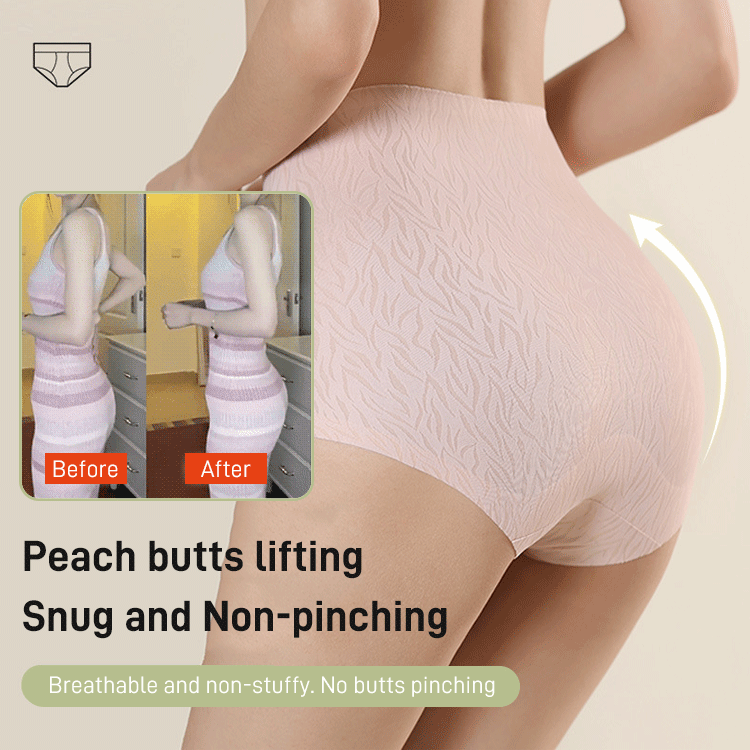 Achetez-en 1 obtenez-en 2 gratuits (3 packs)_Pas de trace taille haute, sous-vêtement liftant les fesses
