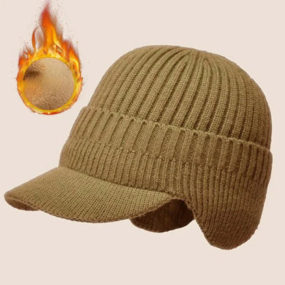 Chapeau tricoté de protection d'oreille élastique chaud☃️ Achetez-en 2, livraison gratuite🔥