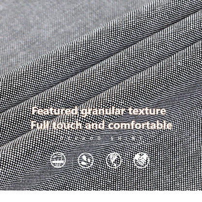 Chemise à manches longues Oxford Textile Pure Color pour hommes