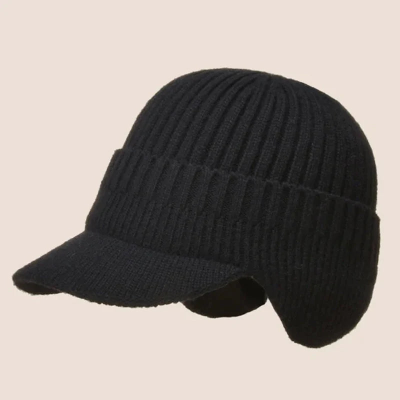 Chapeau tricoté de protection d'oreille élastique chaud☃️ Achetez-en 2, livraison gratuite🔥