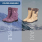 Bottes Chaudes à Pieds Larges Pour Femmes, Automne Et Hiver