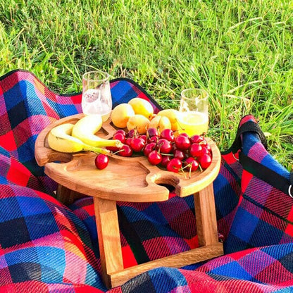 🔥Vente chaude 2023🔥Table de salle à manger/table à vin de plage pliante portable pour l'extérieur