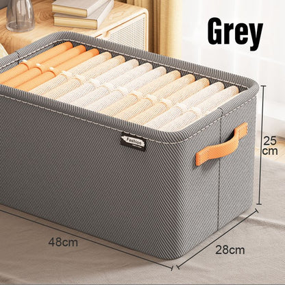 Organisateur de vêtements de boîte de rangement de placard pliable