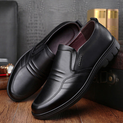 🔥😎Chaussures d'affaires antidérapantes en cuir souple pour hommes👞 Achetez-en 2, livraison gratuite🔥