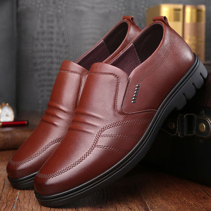 🔥😎Chaussures d'affaires antidérapantes en cuir souple pour hommes👞 Achetez-en 2, livraison gratuite🔥