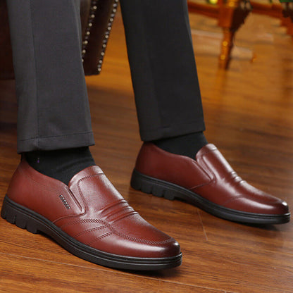 🔥😎Chaussures d'affaires antidérapantes en cuir souple pour hommes👞 Achetez-en 2, livraison gratuite🔥