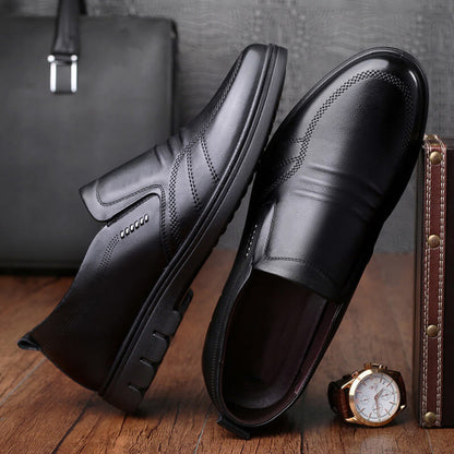 🔥😎Chaussures d'affaires antidérapantes en cuir souple pour hommes👞 Achetez-en 2, livraison gratuite🔥