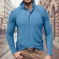 Chemise décontractée à manches longues T-shirt à revers Henry 🔥Achetez 2 Livraison Gratuite🔥