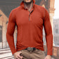 Chemise décontractée à manches longues T-shirt à revers Henry 🔥Achetez 2 Livraison Gratuite🔥