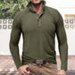 Chemise décontractée à manches longues T-shirt à revers Henry 🔥Achetez 2 Livraison Gratuite🔥