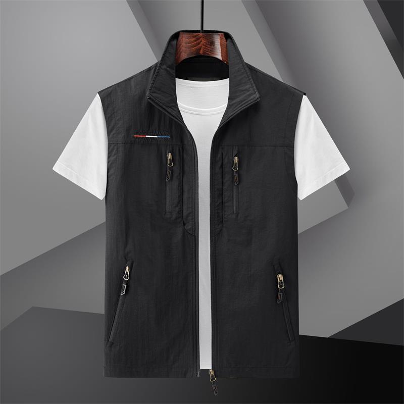 Gilet d'extérieur à séchage rapide avec plusieurs poches pour homme-Achetez-en 2, livraison gratuite