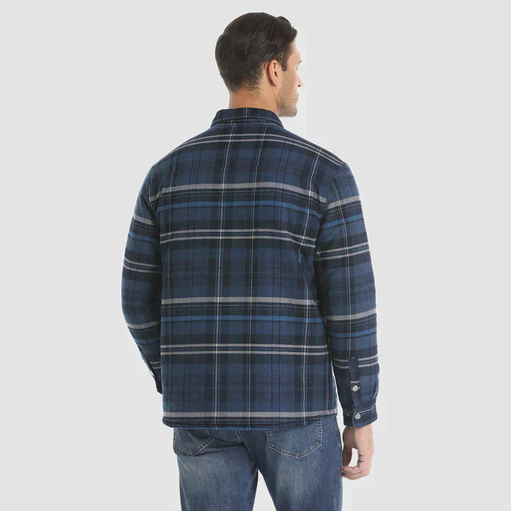 🎅Promotion de Noël 40% de réduction🎊Veste chemise en flanelle pour homme