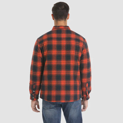 🎅Promotion de Noël 40% de réduction🎊Veste chemise en flanelle pour homme