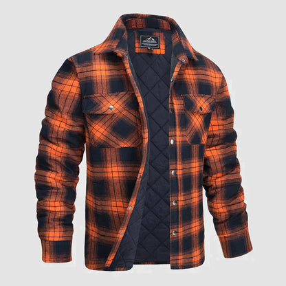 🎅Promotion de Noël 40% de réduction🎊Veste chemise en flanelle pour homme