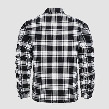🎅Promotion de Noël 40% de réduction🎊Veste chemise en flanelle pour homme