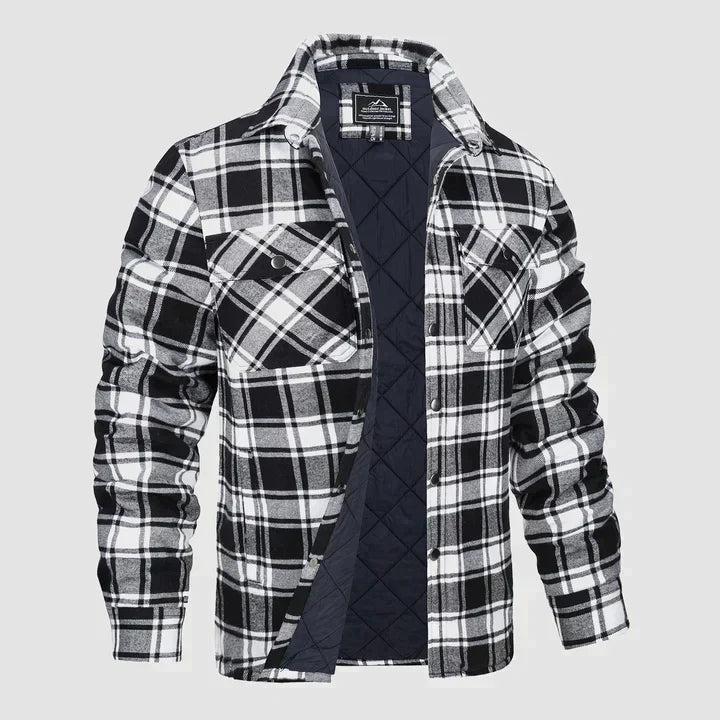 🎅Promotion de Noël 40% de réduction🎊Veste chemise en flanelle pour homme