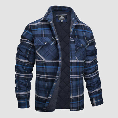 🎅Promotion de Noël 40% de réduction🎊Veste chemise en flanelle pour homme