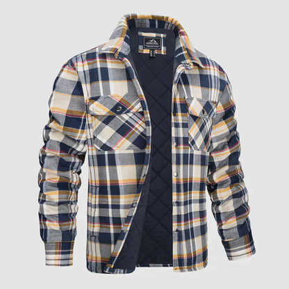 🎅Promotion de Noël 40% de réduction🎊Veste chemise en flanelle pour homme