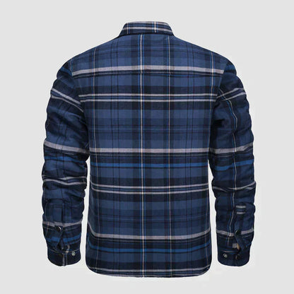 🎅Promotion de Noël 40% de réduction🎊Veste chemise en flanelle pour homme
