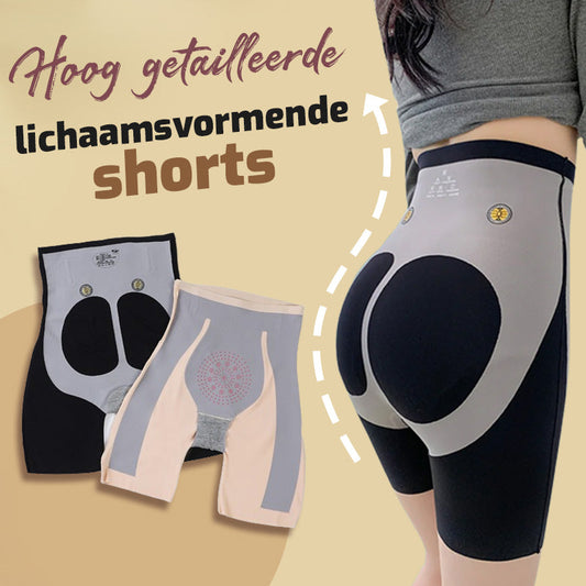 Soldes du dernier jour 49%- Short taille haute pour abdominaux et hanches