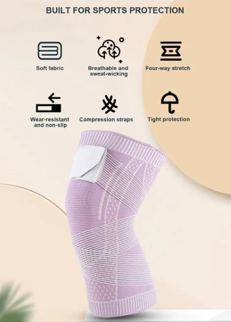 🔥Dernier jour 49 % de réduction 🔥Protège-genou à compression - Meilleur genouillère