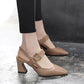 Sandales polyvalentes à talons hauts et bout pointu pour femmes