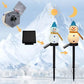 Vente de Noel - Lampe bonhomme de neige solaire et étanche