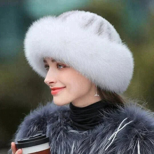 Bonnet d'hiver en fourrure pour femme 🔥Achetez-en 2, livraison gratuite🔥