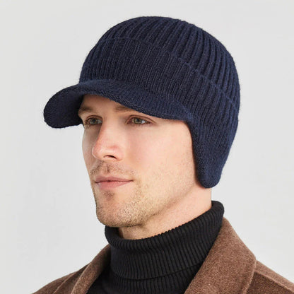 Chapeau tricoté de protection d'oreille élastique chaud☃️ Achetez-en 2, livraison gratuite🔥