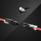 Connecteur à double filetage avec boucle de verrouillage