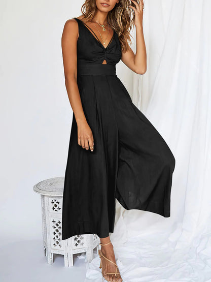 🔥Ventes chaudes🔥 Combinaisons à taille haute et découpes à col en V