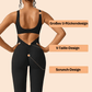 🔥Robe une pièce sexy dos nu, bas rétréci, yoga une pièce.