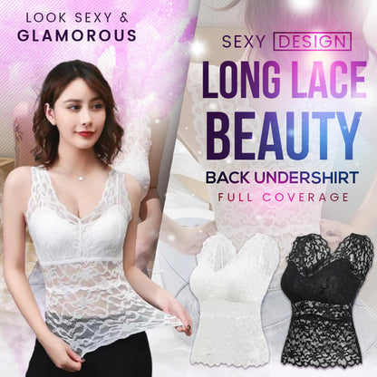 T-SHIRT LONG EN DENTELLE BEAUTY BACK (40 % DE RÉDUCTION MAINTENANT !)