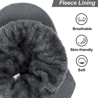 Chapeau tricoté de protection d'oreille élastique chaud☃️ Achetez-en 2, livraison gratuite🔥