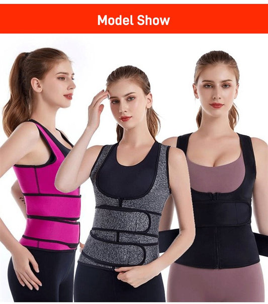 💖Protecteur de taille - Maillot de corps réducteur double taille