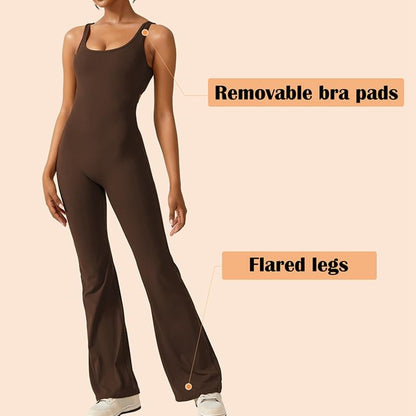 🔥Robe une pièce sexy dos nu, bas rétréci, yoga une pièce.