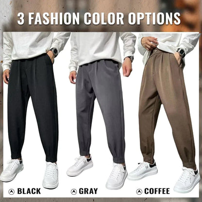 Men's Autumn Super Comfortable Loose-Fit Jogger Pants-8