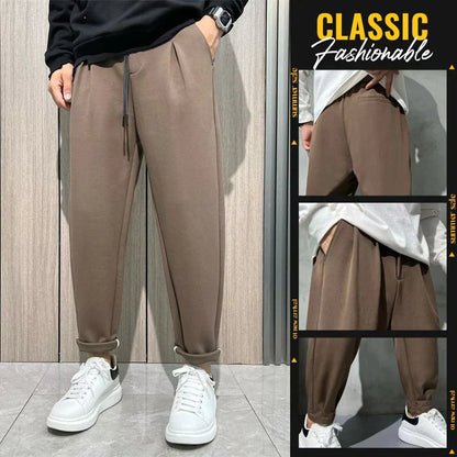 Men's Autumn Super Comfortable Loose-Fit Jogger Pants-5
