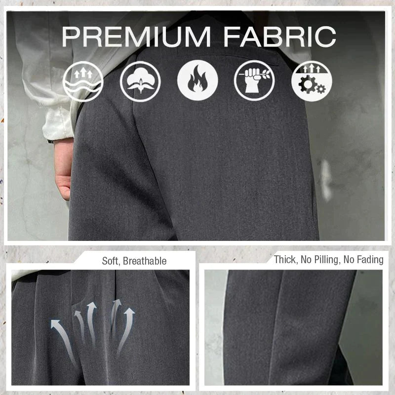 Men's Autumn Super Comfortable Loose-Fit Jogger Pants-6