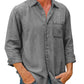 Chemise en denim pour hommes [manches longues]-7