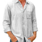 Chemise en denim pour hommes [manches longues]-10