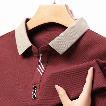 T-shirt à revers à manches longues pour hommes 🔥Achetez-en 2, livraison gratuite🔥