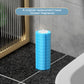 Ensemble de brosse de toilette à tête de brosse de rechange jetable
