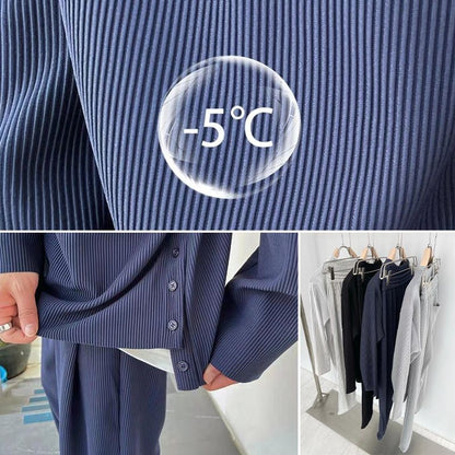 Ensemble 2 pièces à manches longues à la mode pour hommes 🎁Livraison gratuite